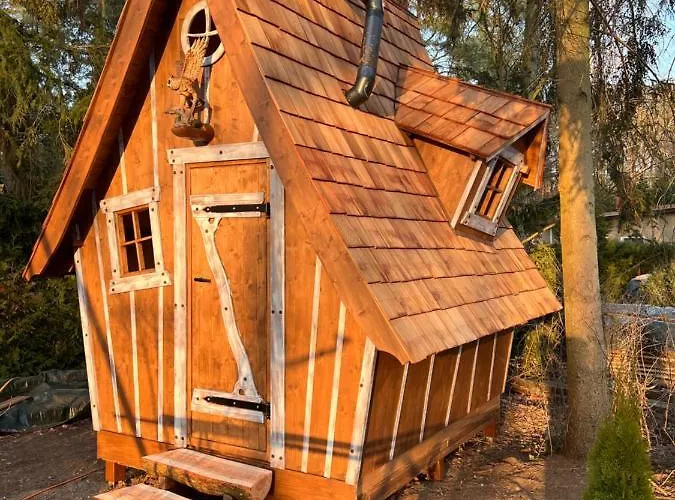 Maerchenhuette- Campen Am Wald Und Dom wakacyjny Neuruppin